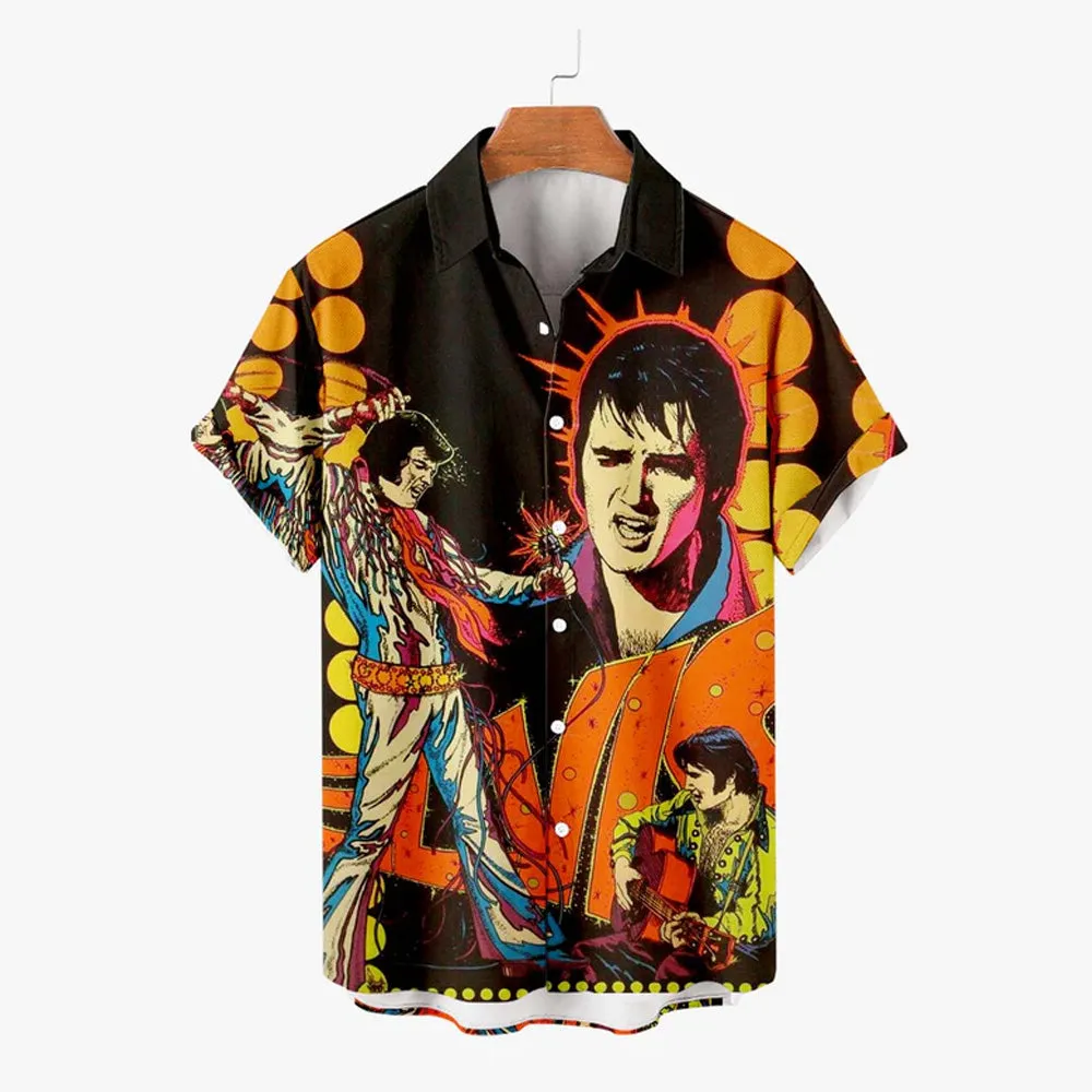 "The Beatles Story" Music Casual Short Sleeve Shirt 2410007202