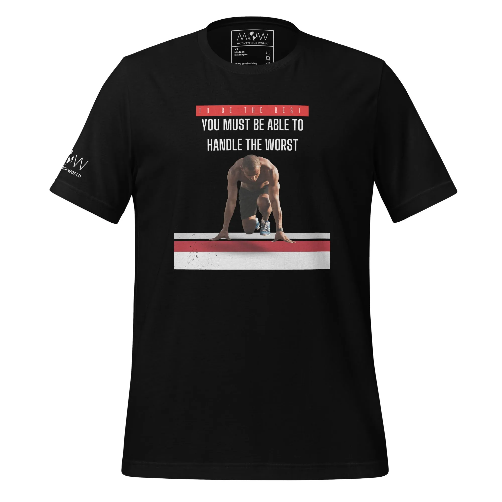 "To Be the Best" Men's Running T-Shirt