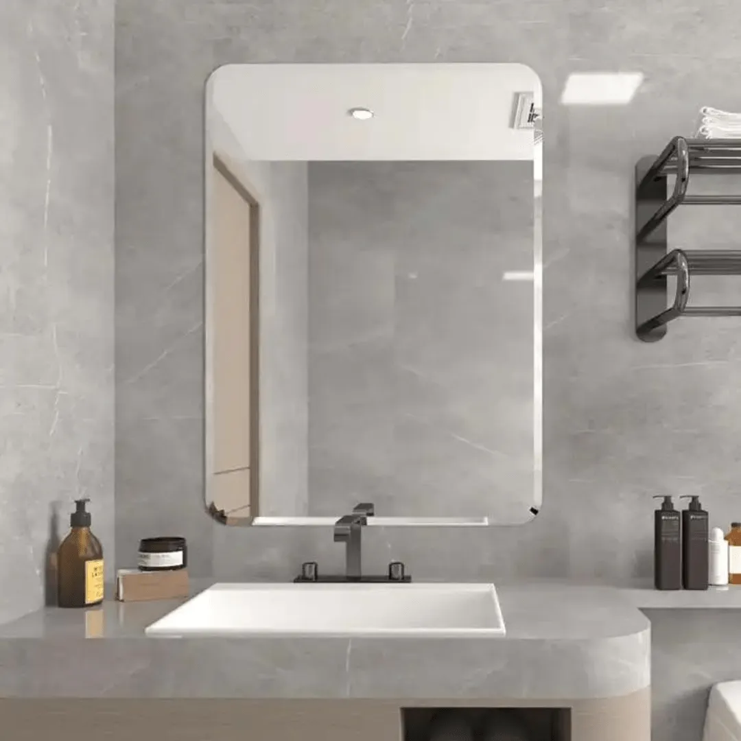Rectangular Bathroom Mirror 60 x 45cm