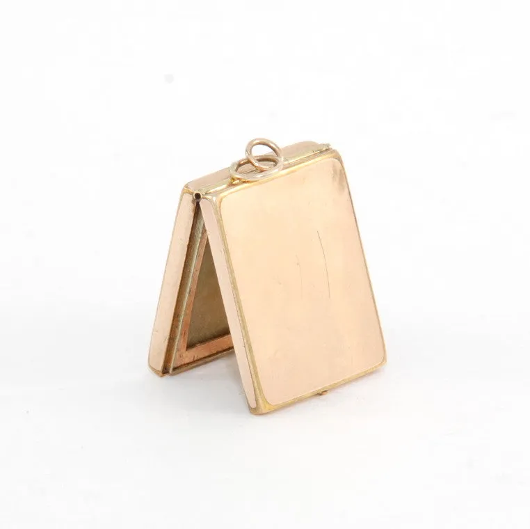 Rectangular Moon & Star Locket