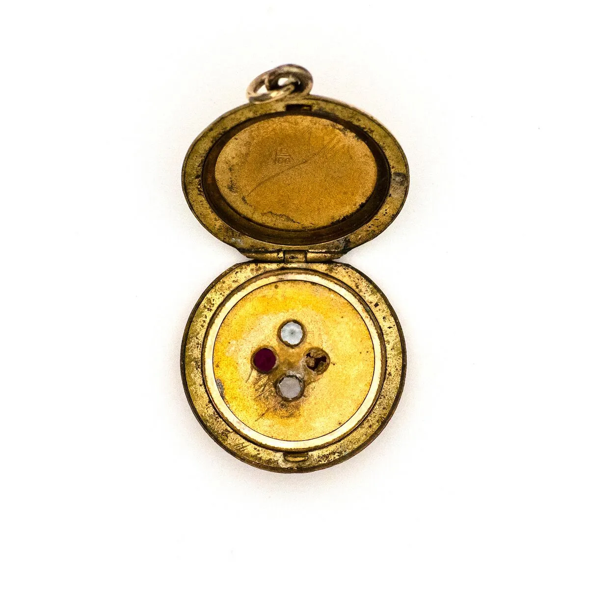 Red and White Luck Locket