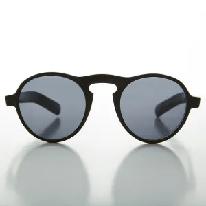 Round Retro Edwardian Biker Vintage Sunglass - Miami