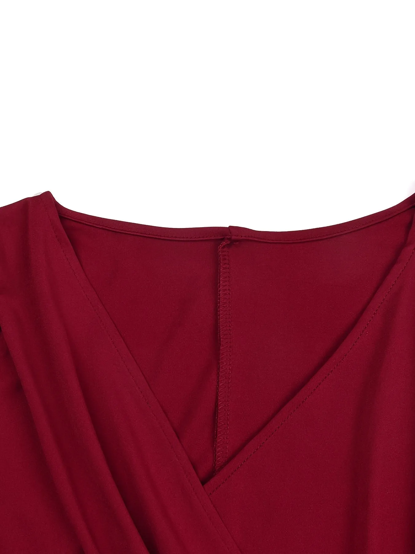 Sexy V-Neck Split Cocktail Gown