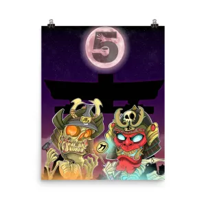 Showdown at High Moon Matte Poster Art | Graphic Tee, Streetwear