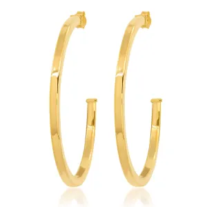 SOLID HOOP, GOLD