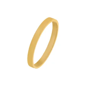 Solid Thin Band 14K