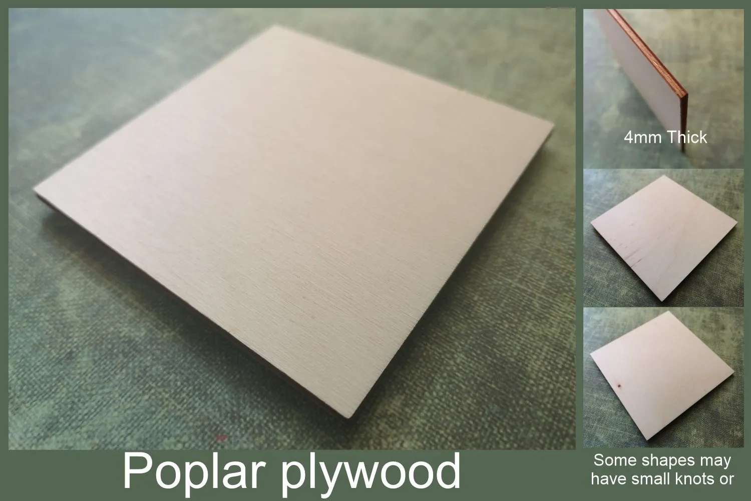 Sports car (plain) - 4mm Plywood