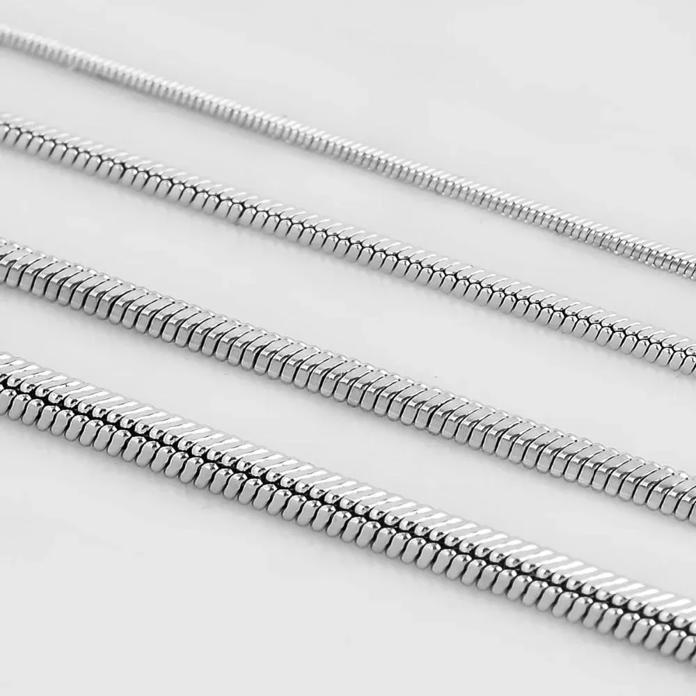 Stainless Steel Square Snake Chain