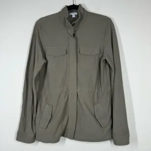 Standard James Perse Drawstring Military Utility Jacket Green Women’s 3 Or Large