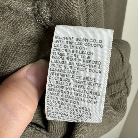 Standard James Perse Drawstring Military Utility Jacket Green Women’s 3 Or Large