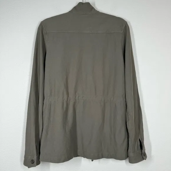 Standard James Perse Drawstring Military Utility Jacket Green Women’s 3 Or Large