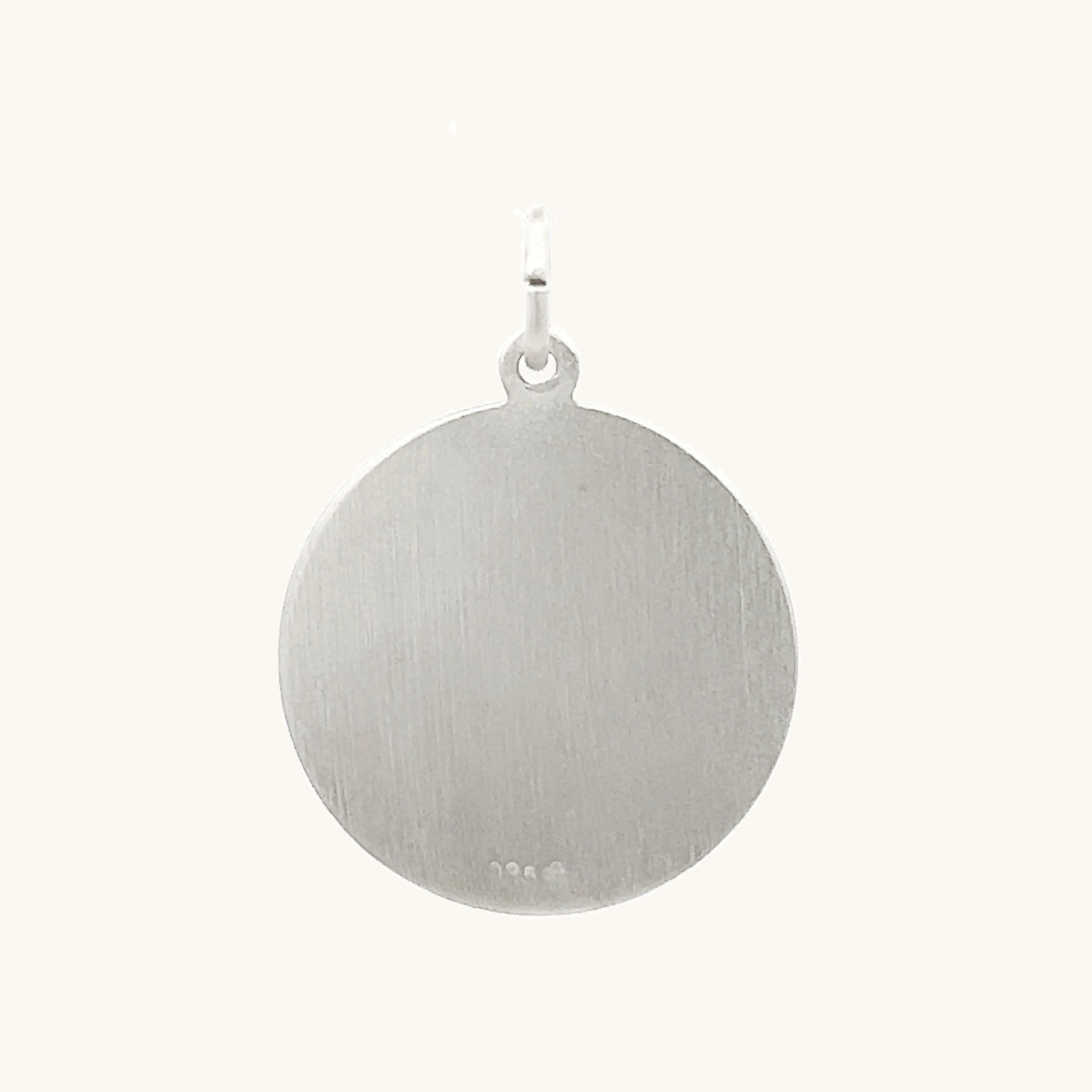 STERLING SILVER SAINT PATRICK MEDAL | ROUND