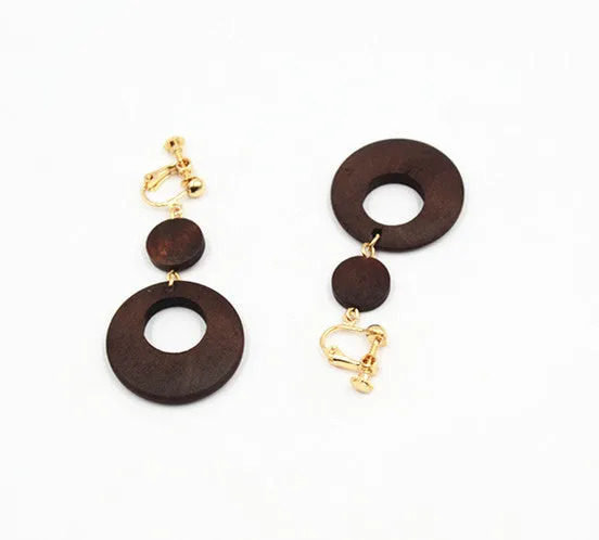 Stylish Wood Earrings