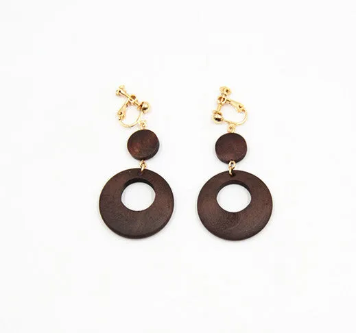 Stylish Wood Earrings