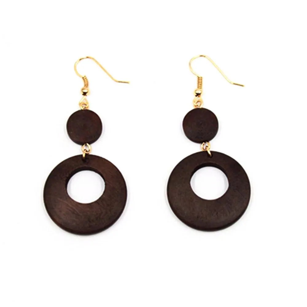 Stylish Wood Earrings