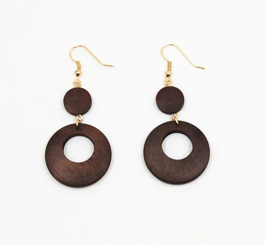 Stylish Wood Earrings