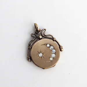 Super Moon Antique Locket
