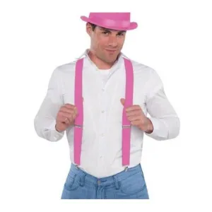 Suspenders Pink