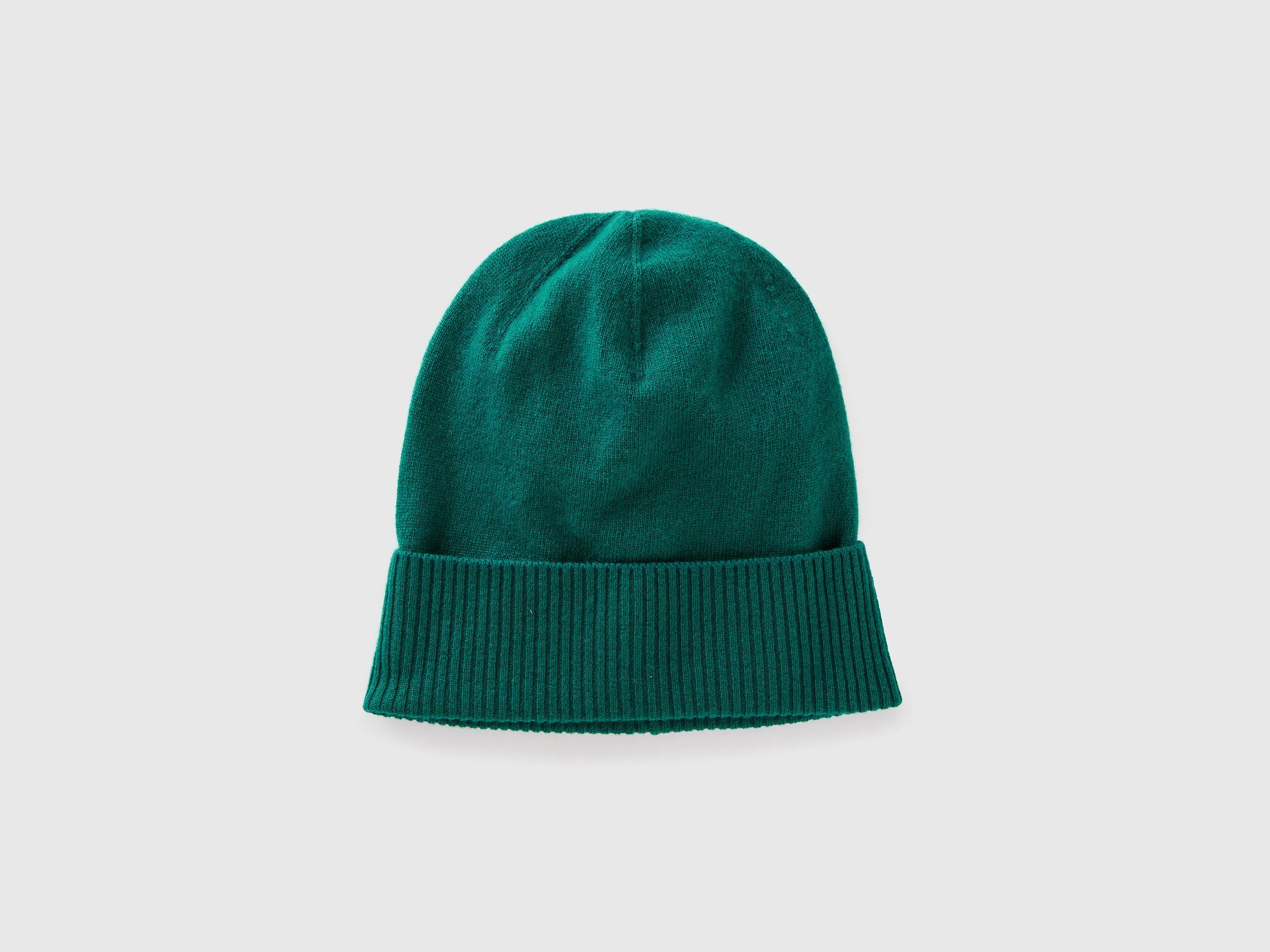 Textured Green Beanie Hat