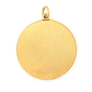 Textured Waves Antique Locket