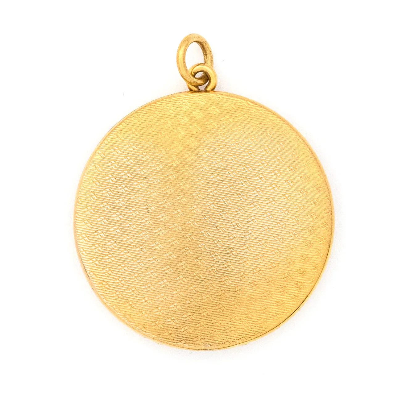 Textured Waves Antique Locket