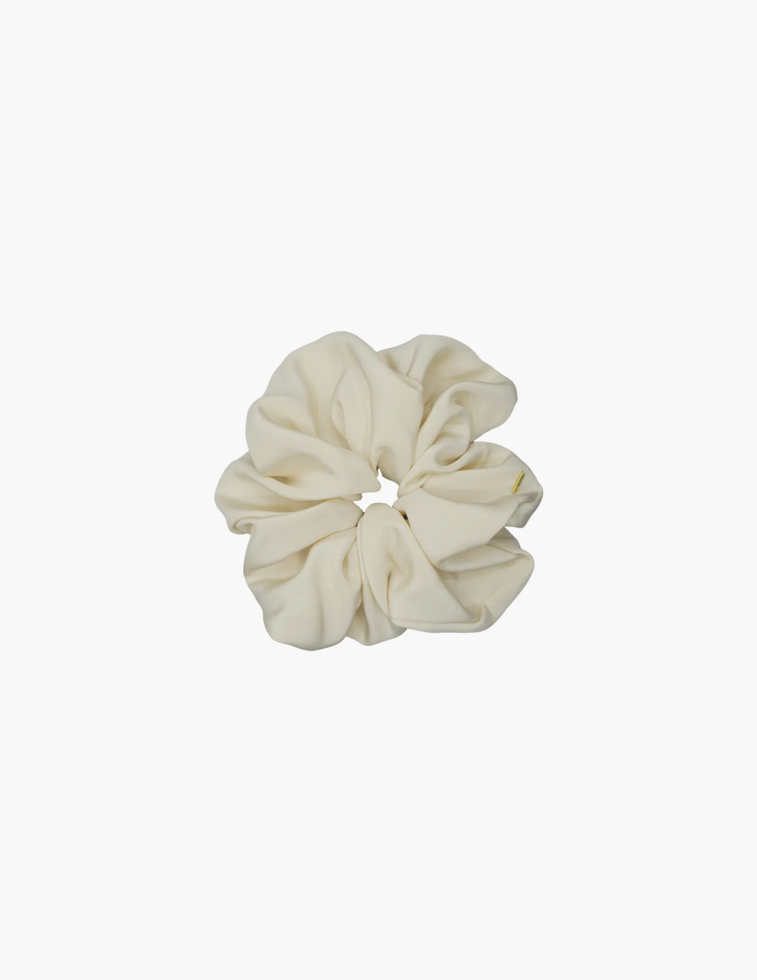 THE ALICE SCRUNCHIE MEDIUM - PORCELAIN