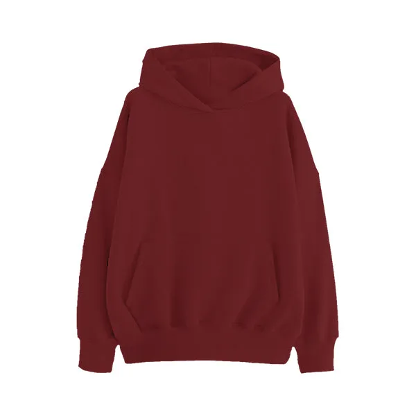 The Drop Cut Fleece Hooded Sweatshirt