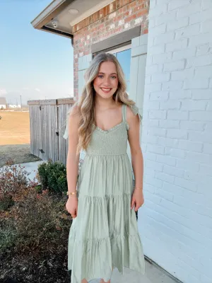 The Shelly Midi Dress