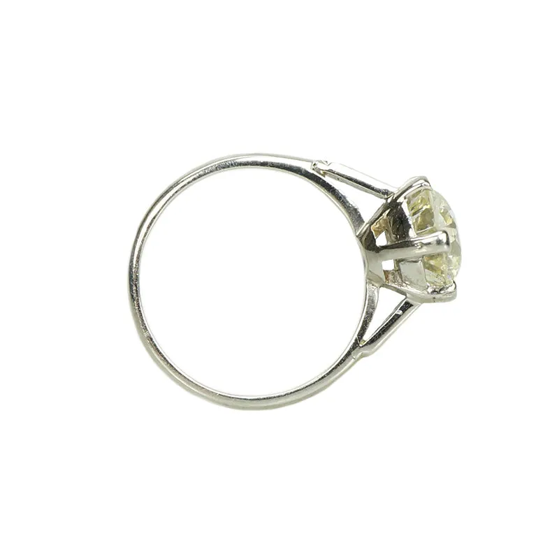 The Vintage 2 Carat Platinum Solitaire