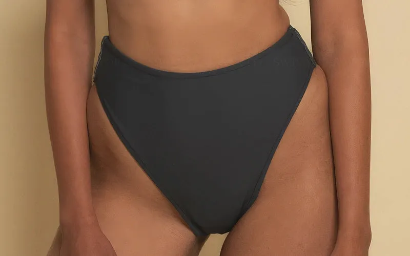 Tori Ties Bandeau-High Rise Bikini