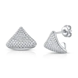 TRIANGLE WRAP HUGGIES, SILVER