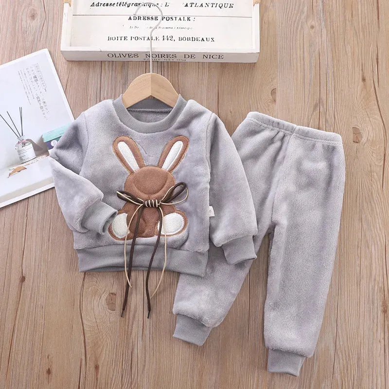 Velvet Bear & Bunny Snuggle Set