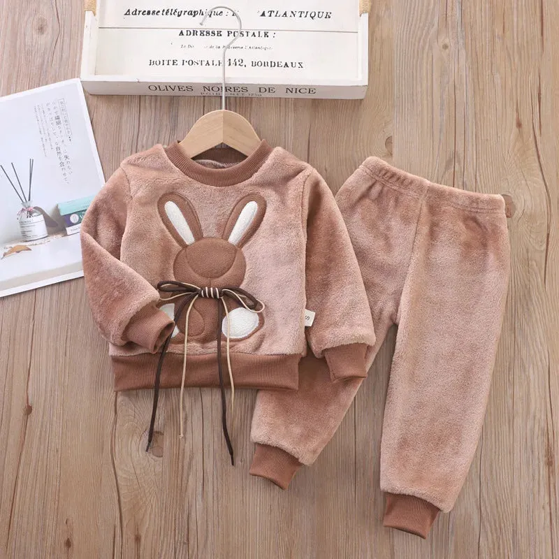Velvet Bear & Bunny Snuggle Set