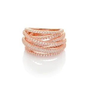 VIA RING, ROSE GOLD