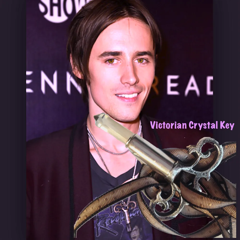 Victorian Crystal Key