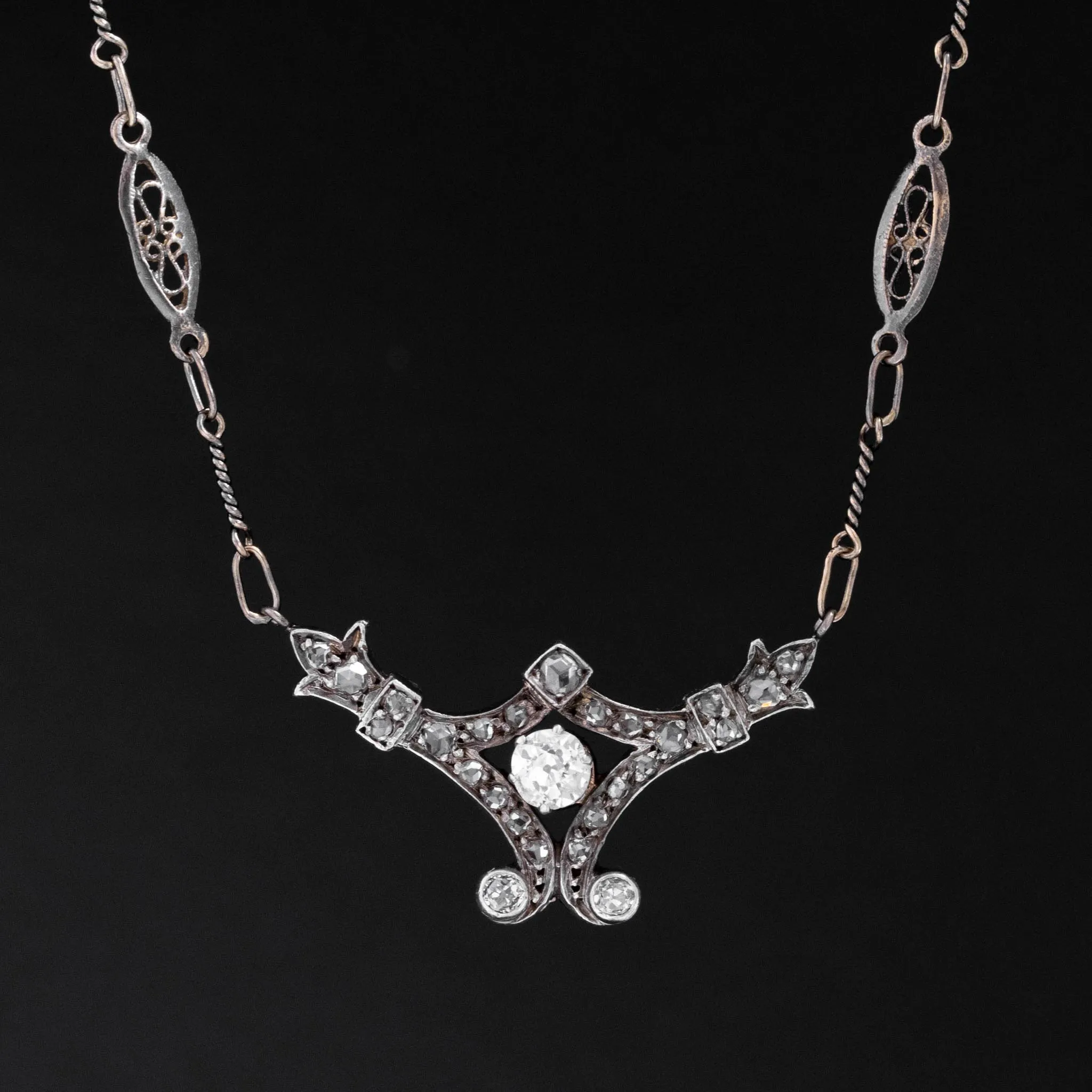 Victorian Diamond Pendant