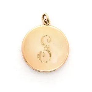 Victorian "S" Locket