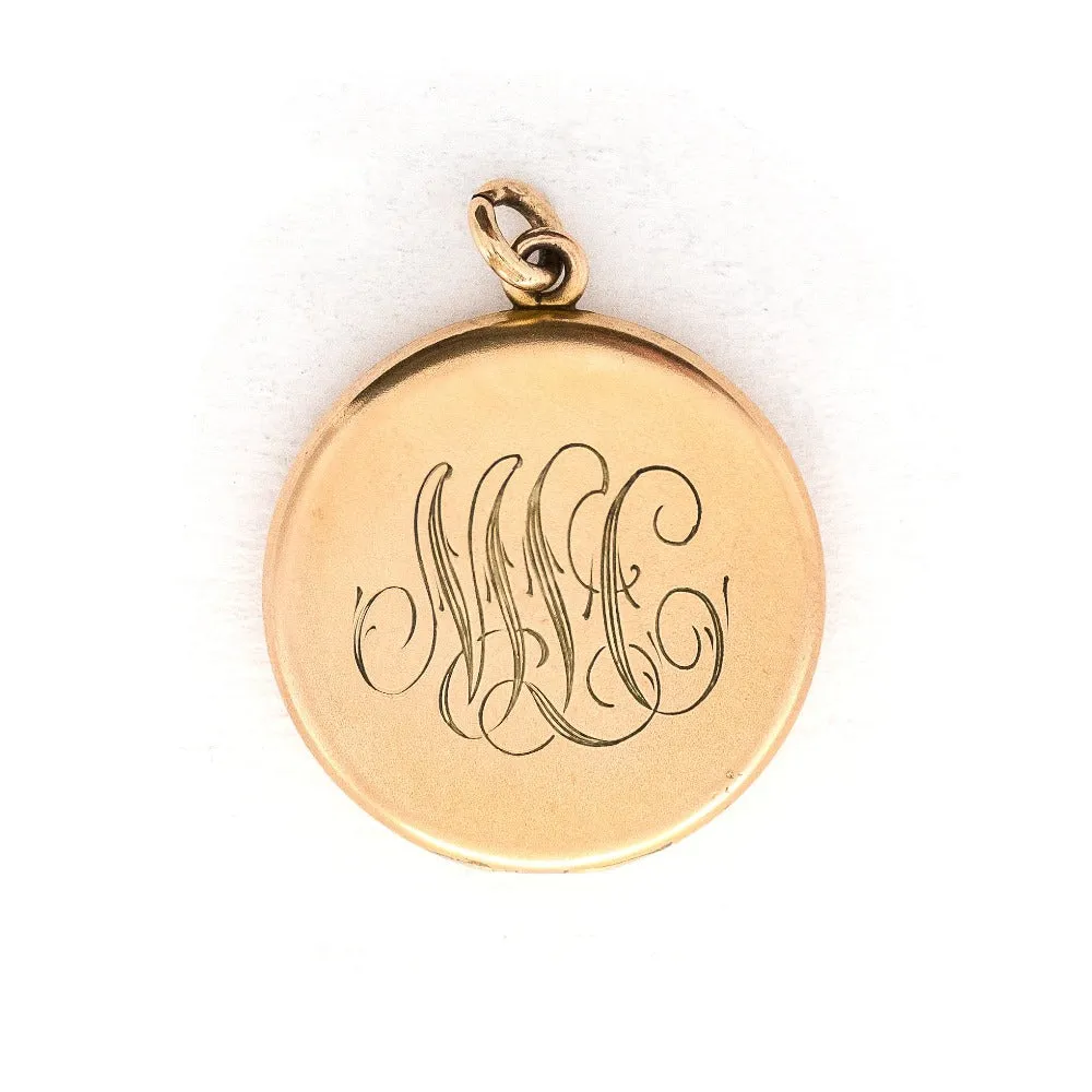 Victorian "S" Locket