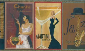 Vintage 687581 Wallpaper Border
