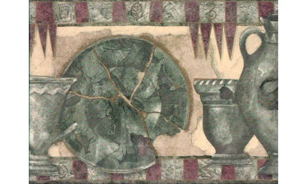 Vintage B62031B Wallpaper Border