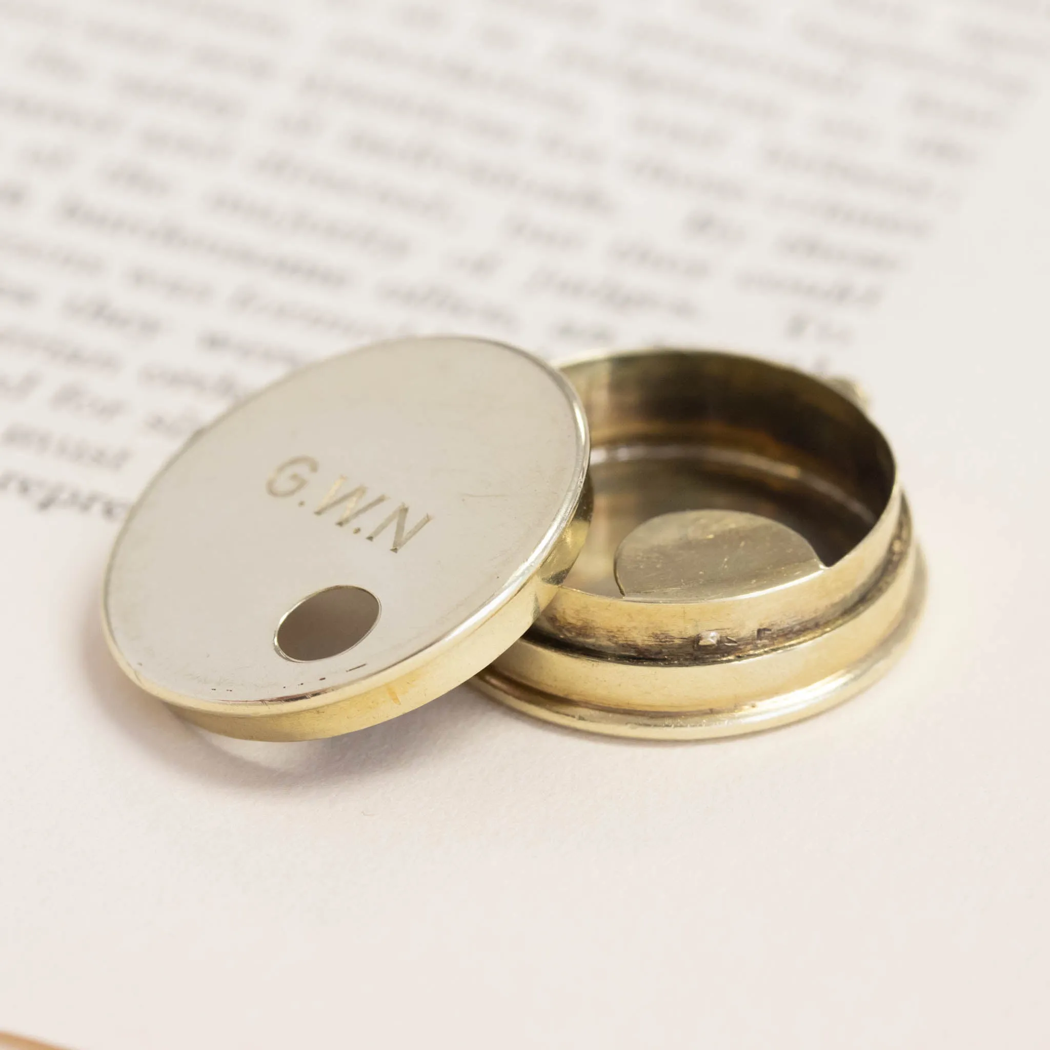 Vintage Pill Box by Cartier