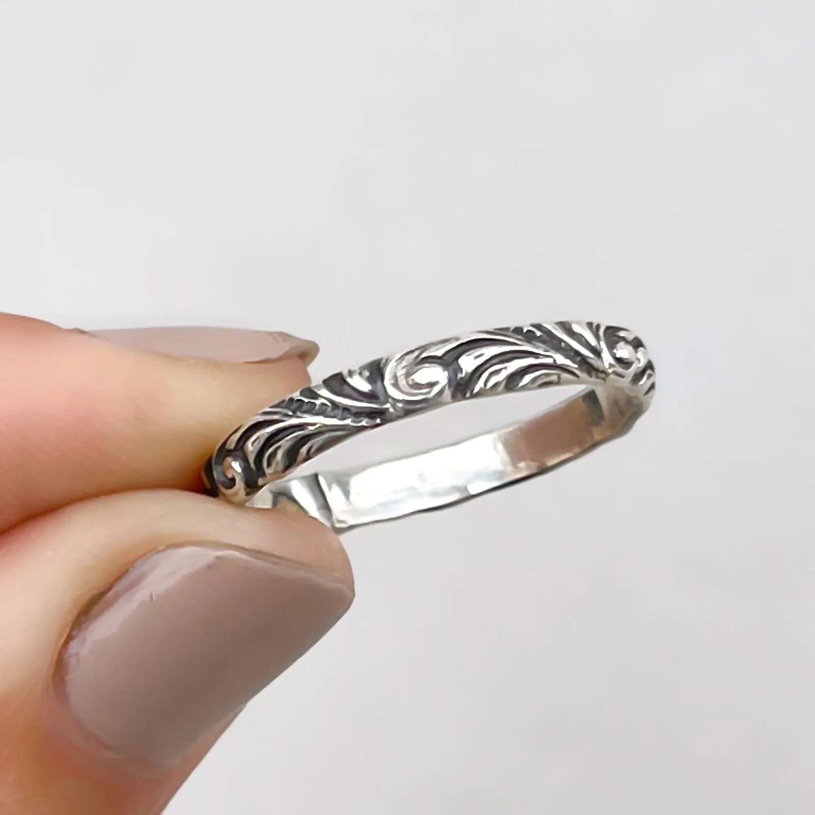 Whitewater turquoise ring in silver