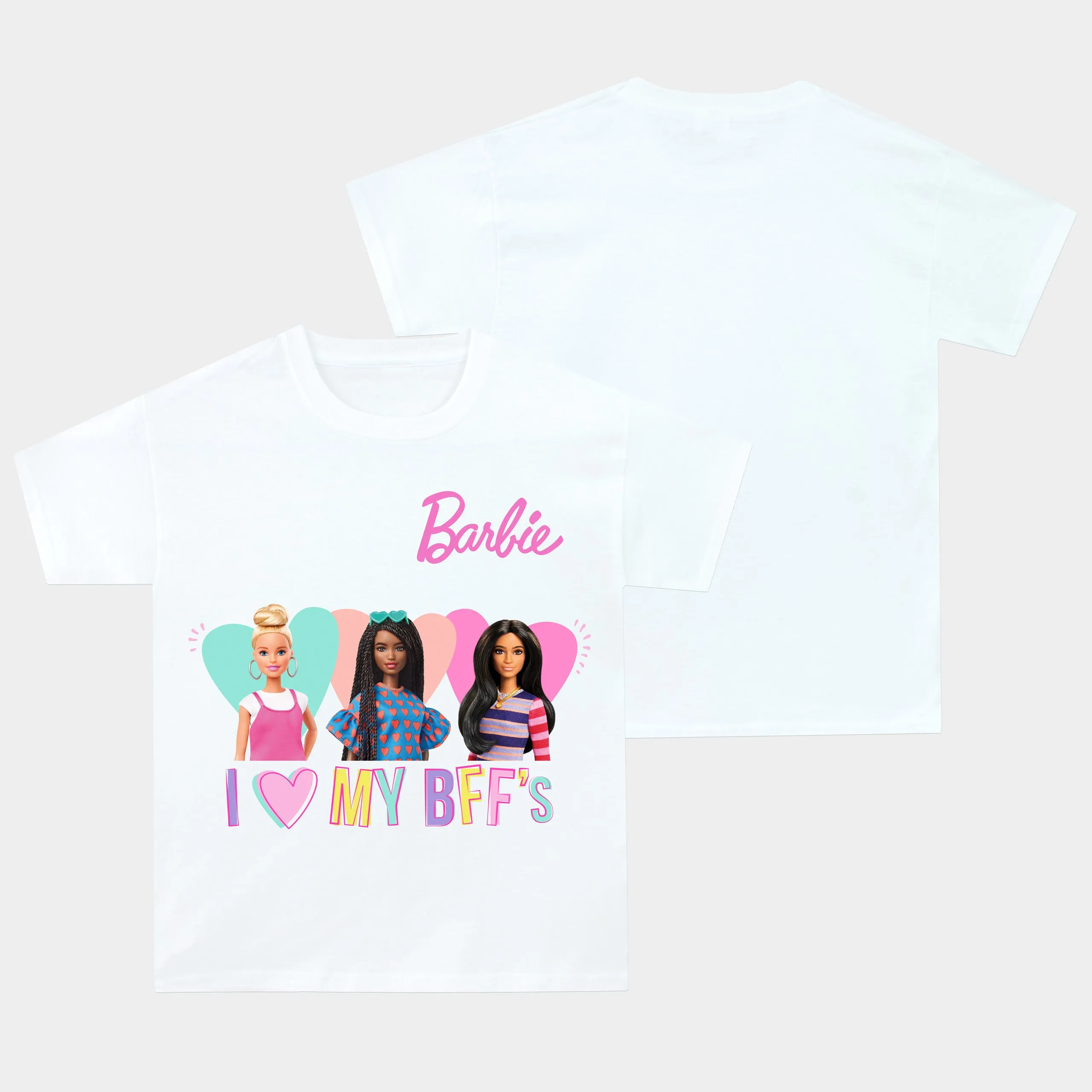 Womens Barbie Valentines T-shirt