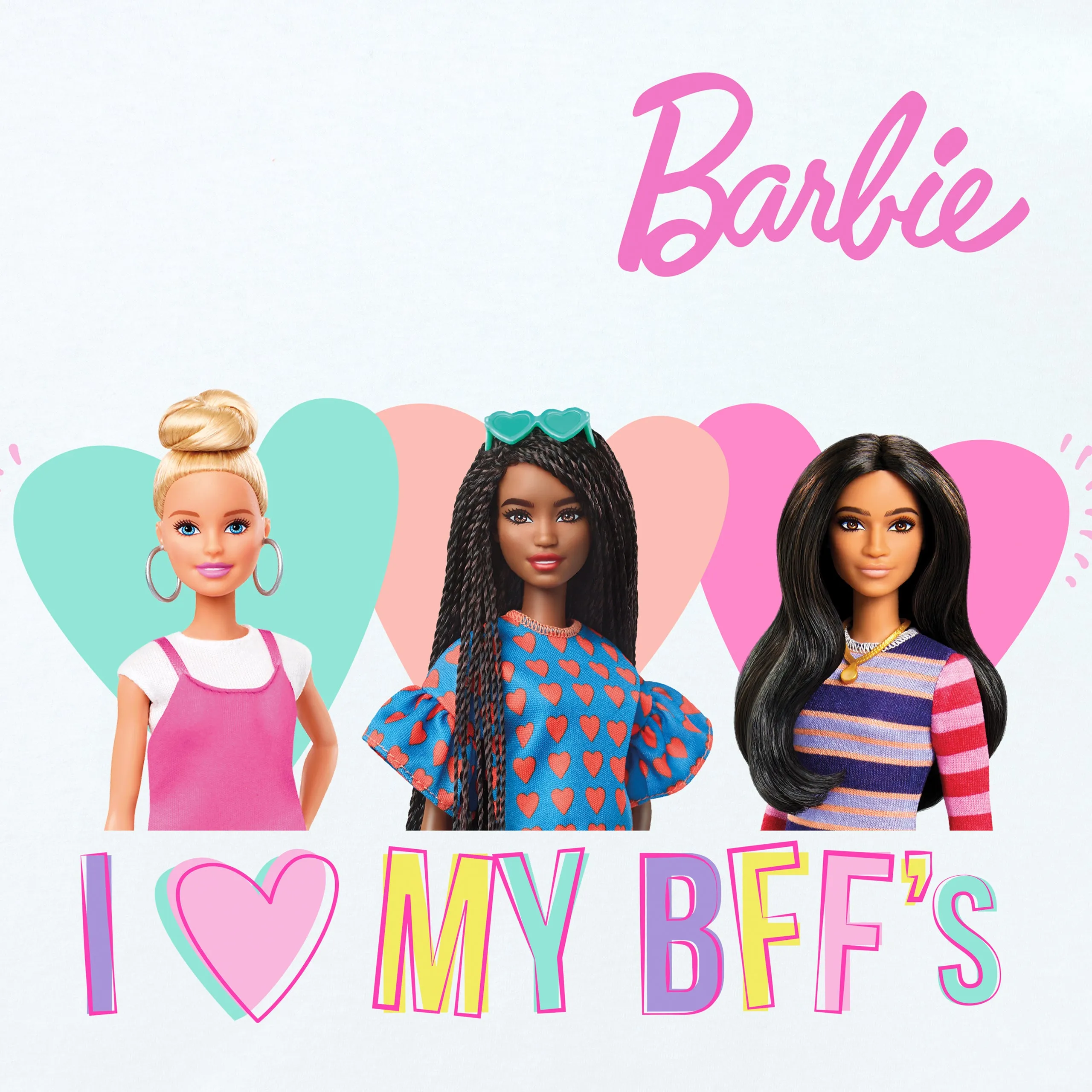Womens Barbie Valentines T-shirt