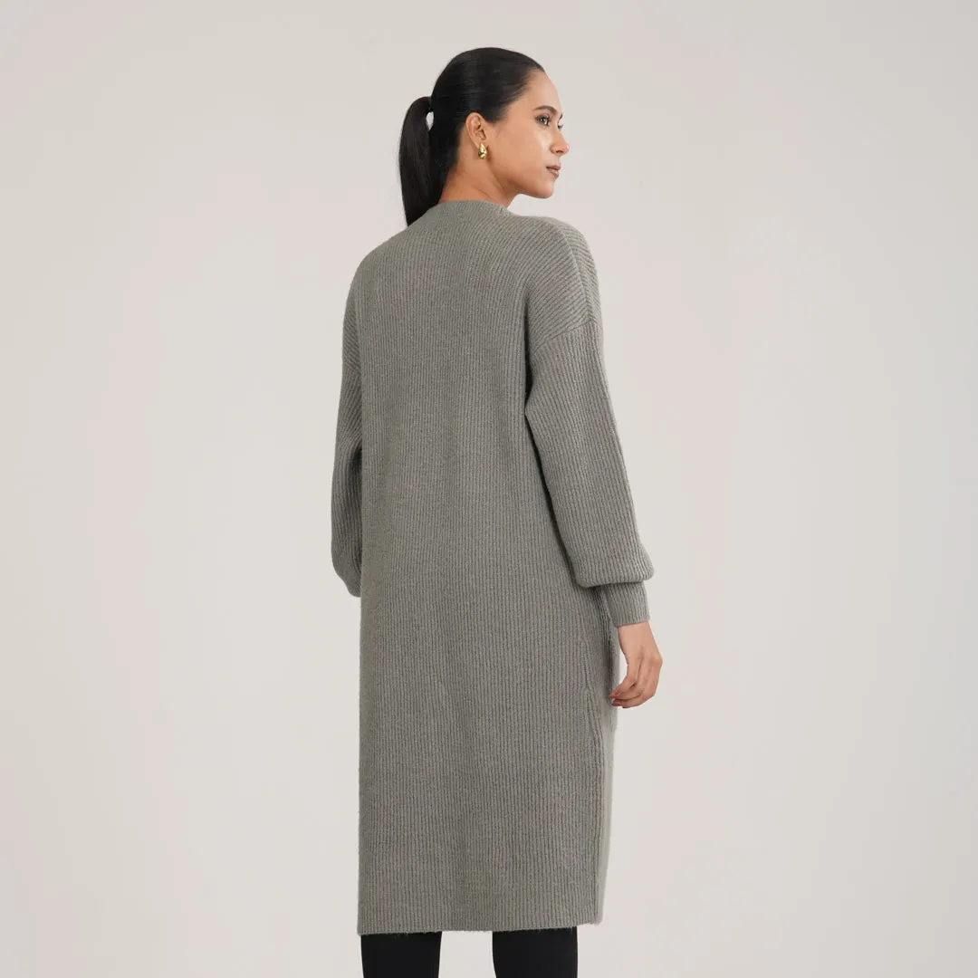 Womens Grey Sweater Shrug