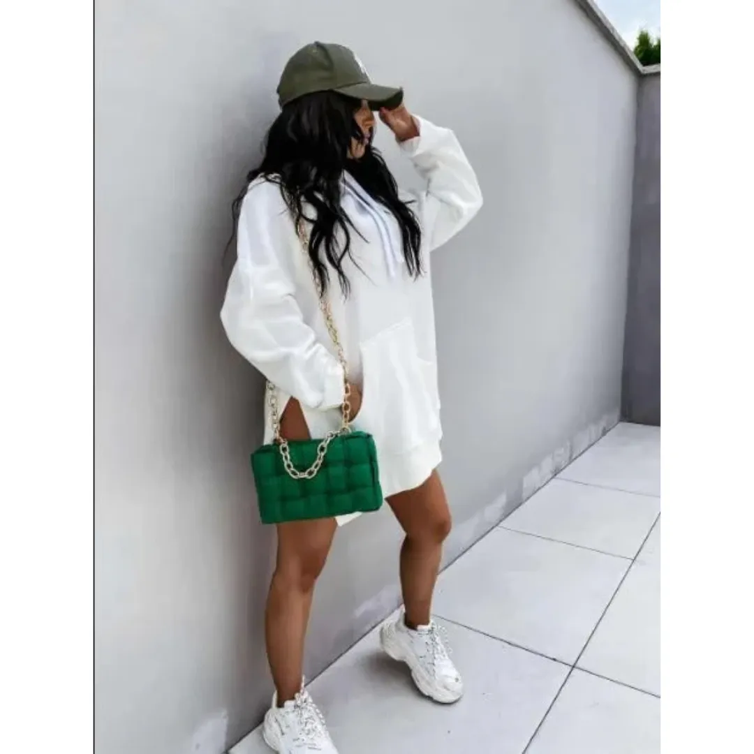 Women's Warm Oversized Hoodie | Long