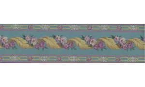 Yellow Leaft Floral 26999 Wallpaper Border