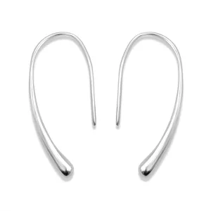 Zarkan Silver Hate Earrings For Women