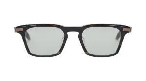 ZENITH-Dark Tortoise / Antiqued White Gold