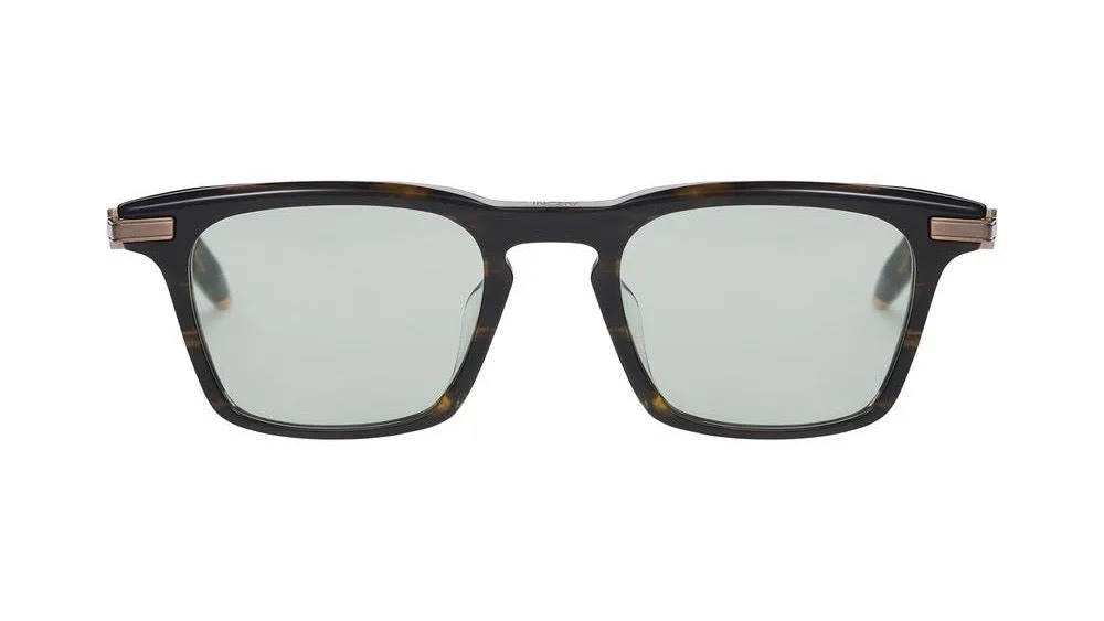 ZENITH-Dark Tortoise / Antiqued White Gold